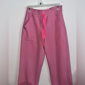 FIGS High Waisted Wide Leg Scrub Pant